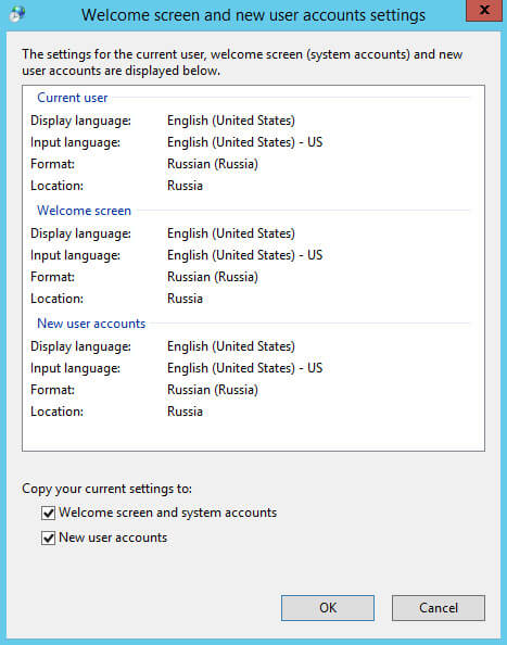 Input states