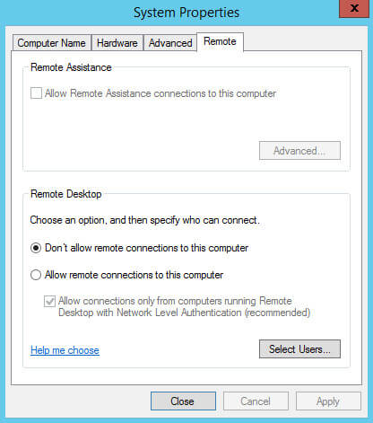 Базовая настройка Windows Server 2012 R2