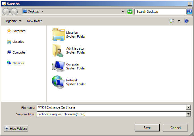 Настройка Exchange Server 2010