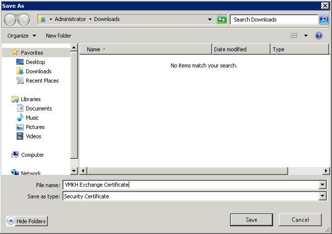 Настройка Exchange Server 2010