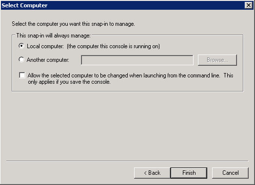 Настройка Exchange Server 2010