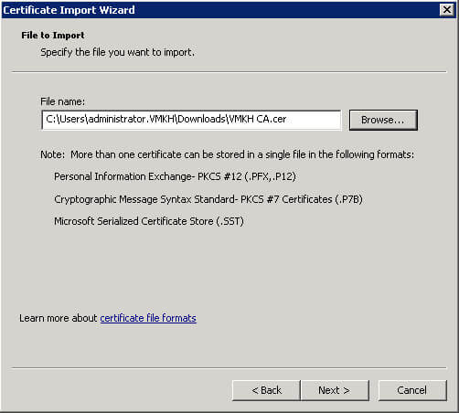 Настройка Exchange Server 2010