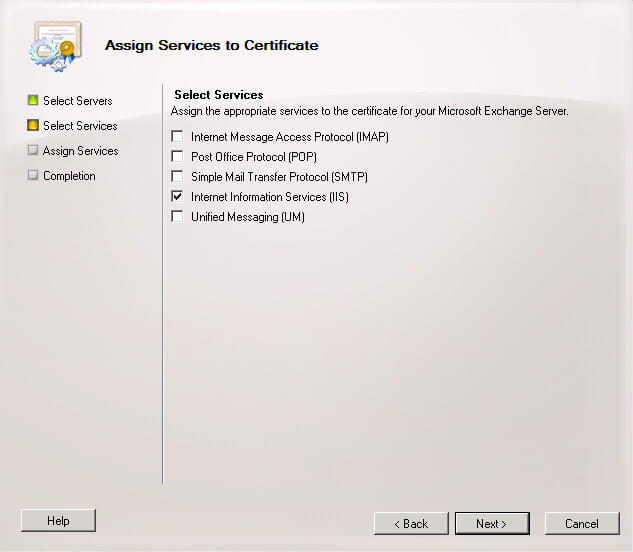 Настройка Exchange Server 2010