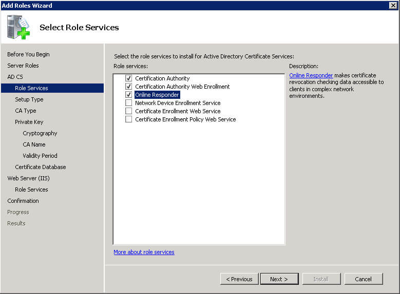 Настройка Exchange Server 2010