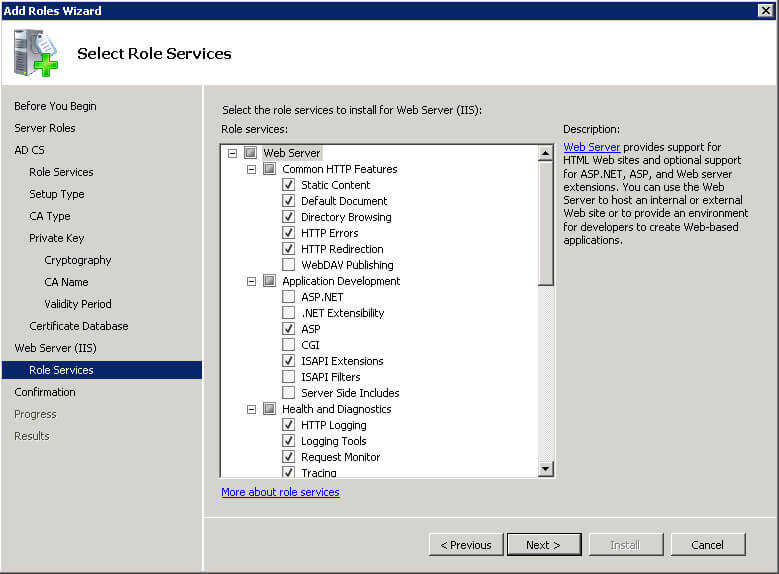 Настройка Exchange Server 2010