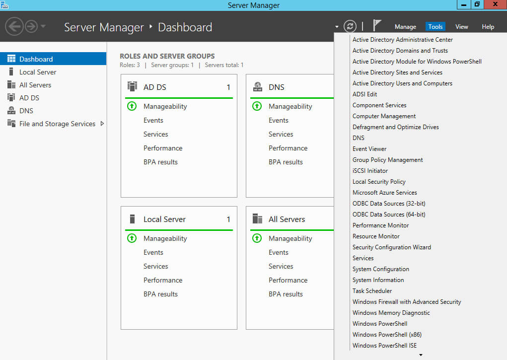 Настройка Exchange Server 2016