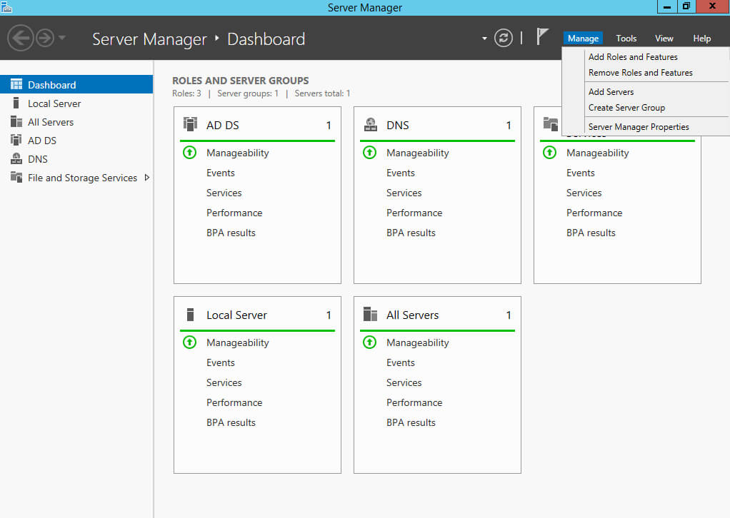 Настройка Exchange Server 2016