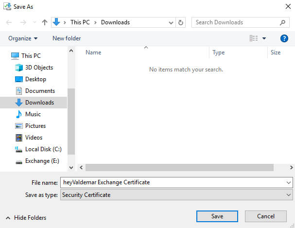 Настройка Exchange Server 2019