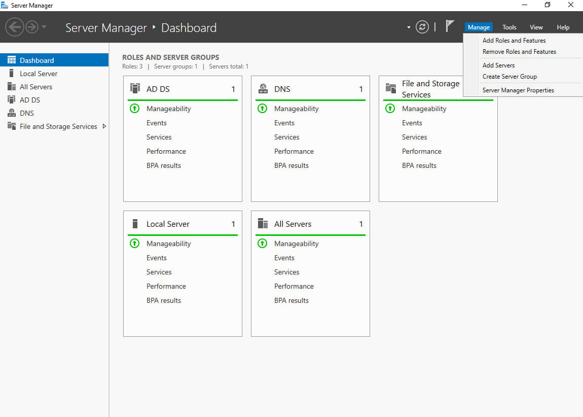 Настройка Exchange Server 2019