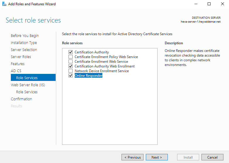 Настройка Exchange Server 2019