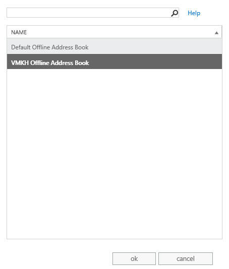 Создание автономной адресной книги в Exchange Server 2013