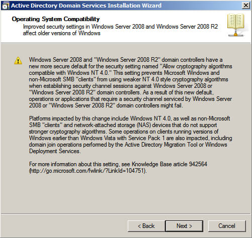 Установка Active Directory Domain Services на Windows Server 2008 R2