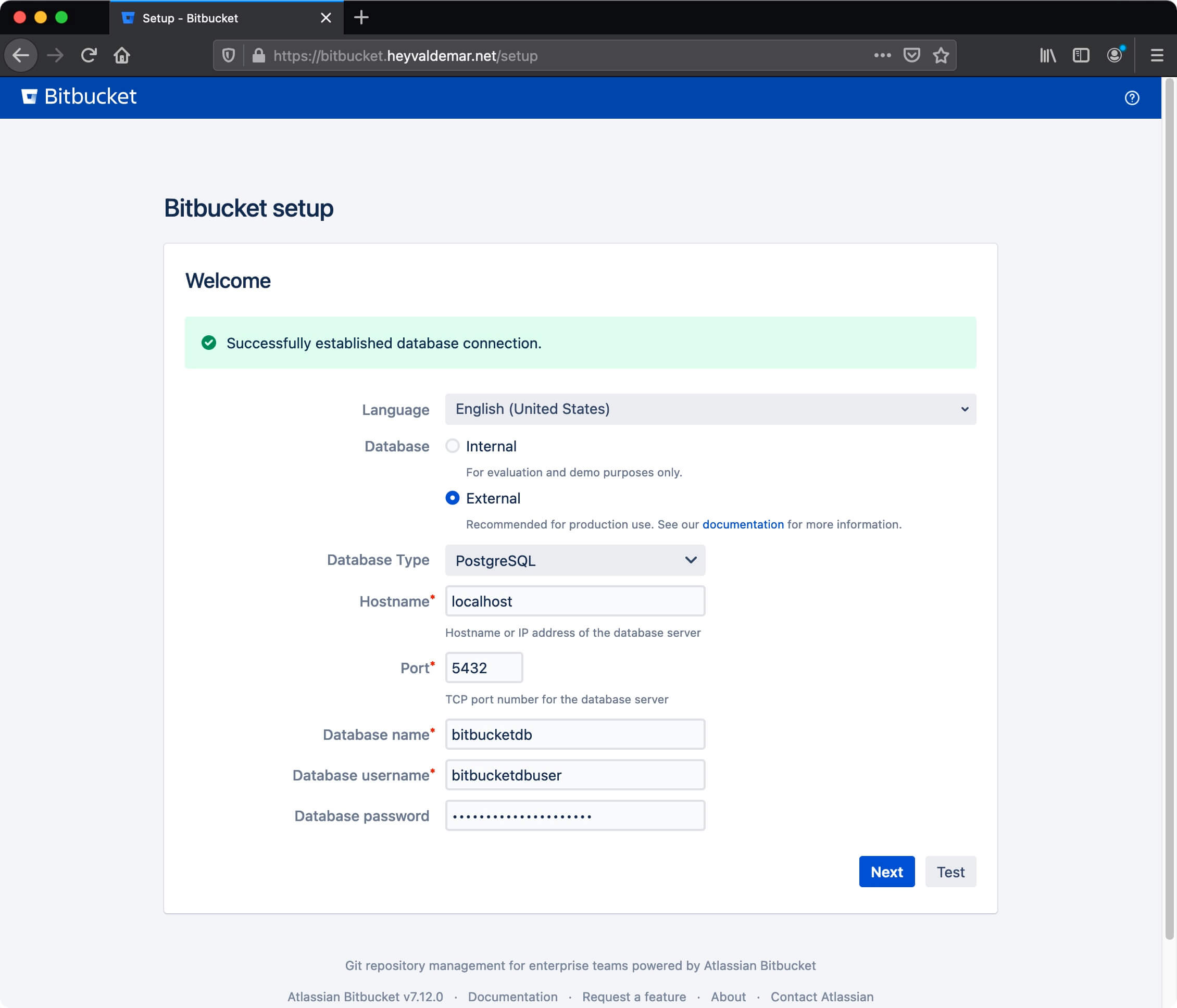 Установка Bitbucket на Ubuntu Server