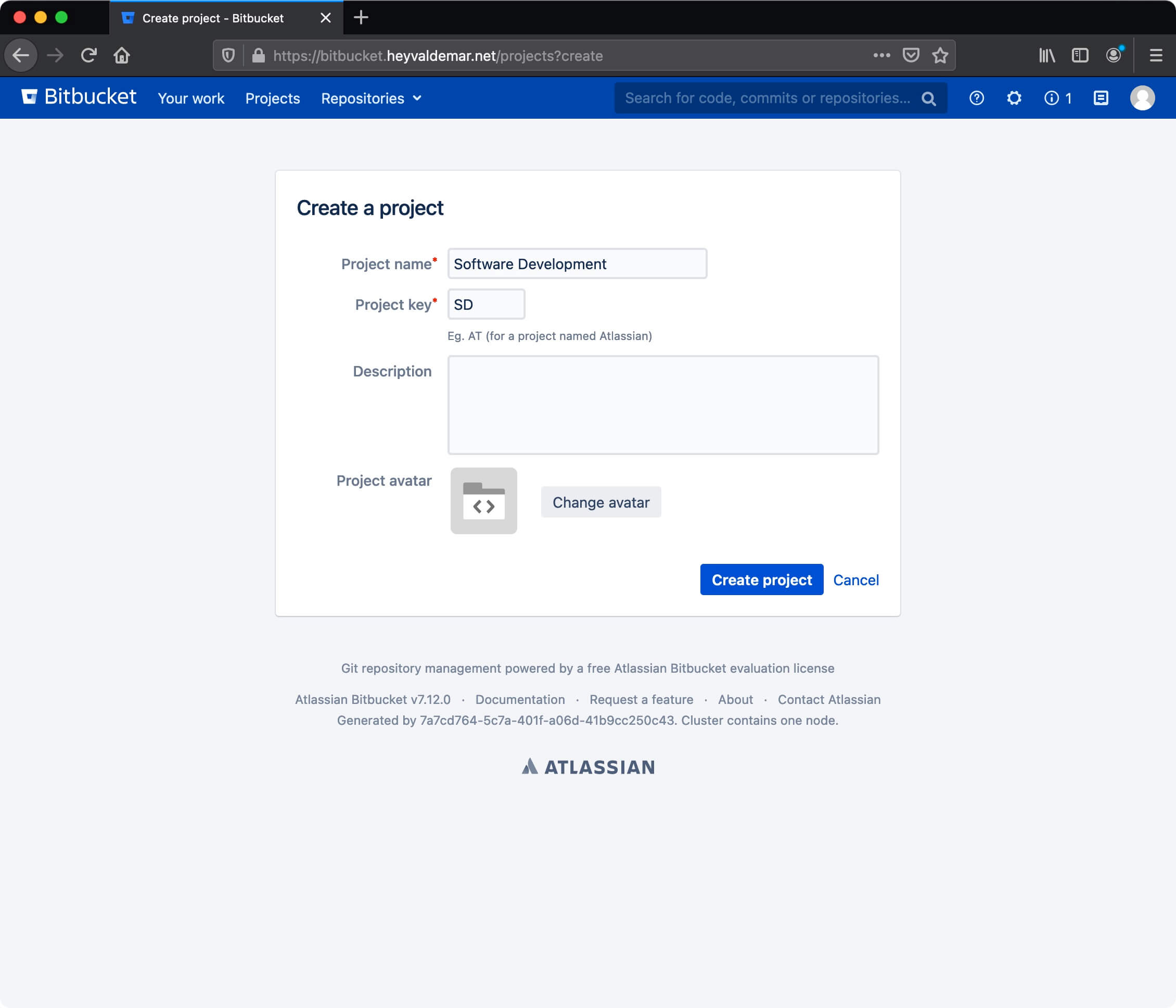 Установка Bitbucket на Ubuntu Server