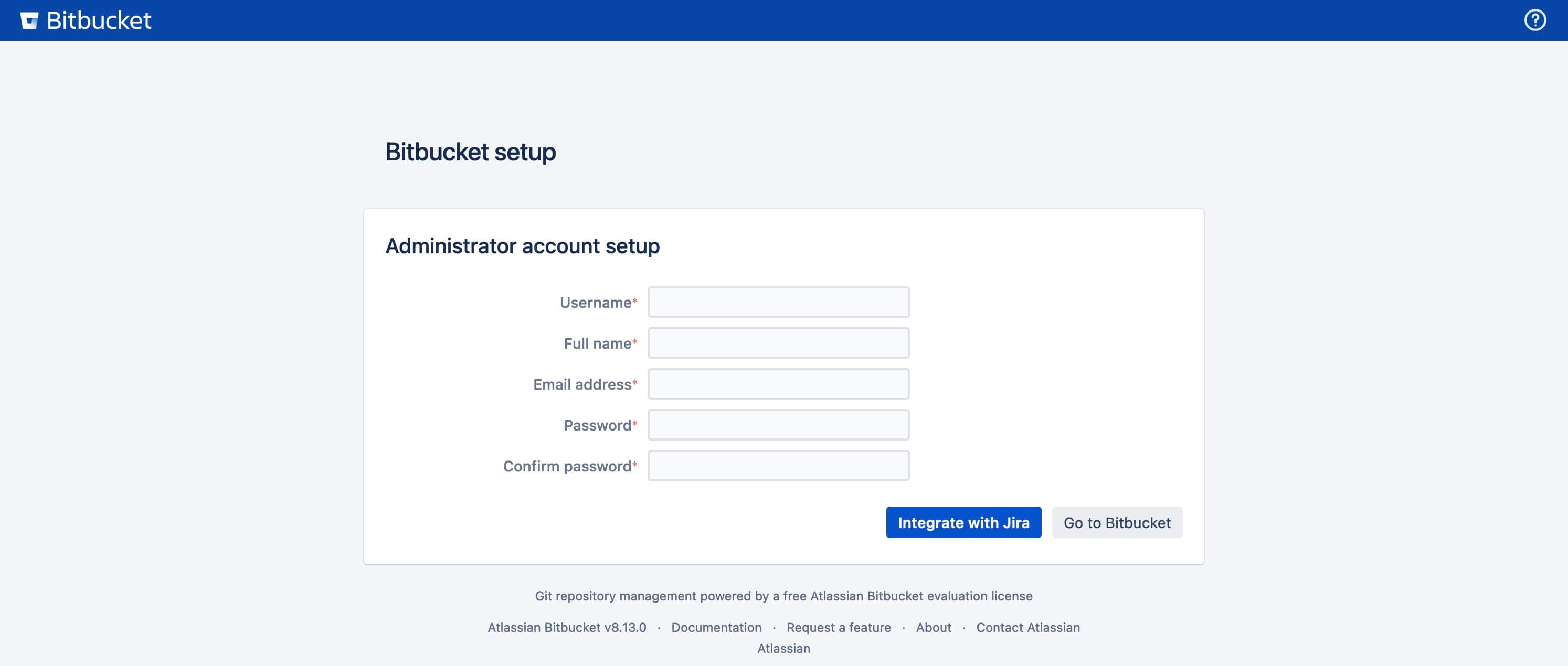 Установка Bitbucket с использованием Docker Compose