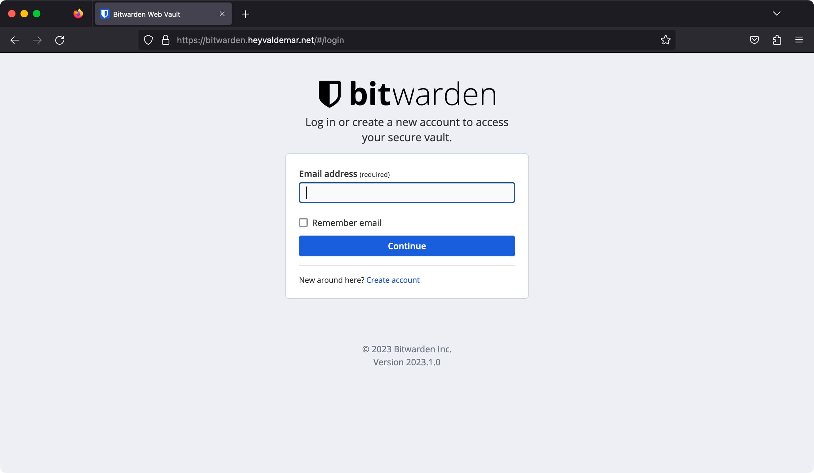 Установка Bitwarden на Ubuntu Server 22.04 LTS