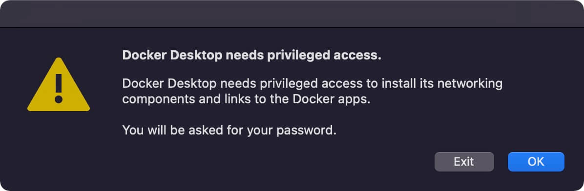 Установка Docker Desktop на macOS