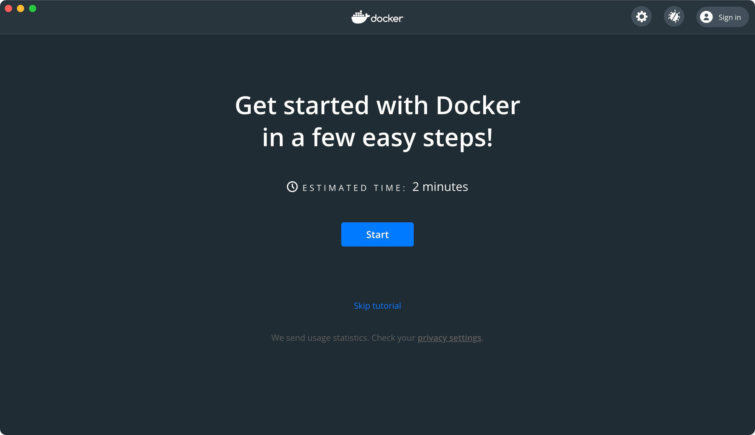 Установка Docker Desktop на macOS