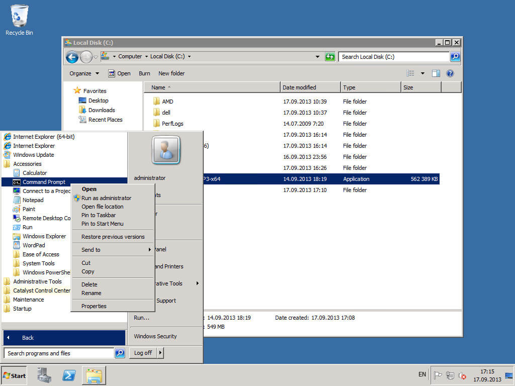 Установка Exchange Server 2010