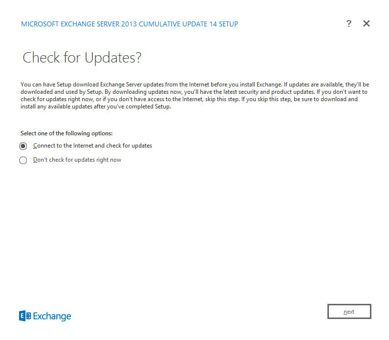 Установка Exchange Server 2013