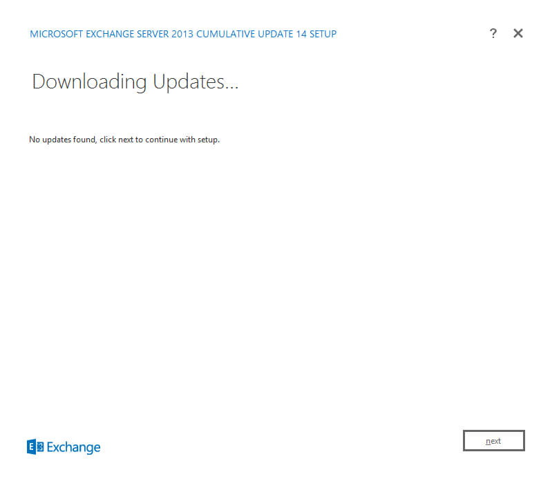 Установка Exchange Server 2013