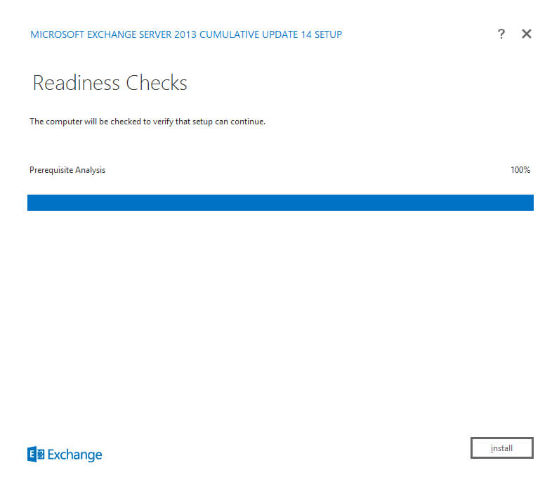 Установка Exchange Server 2013