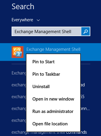 Установка Exchange Server 2013