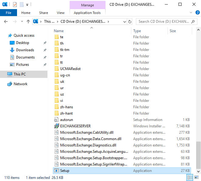 Установка Exchange Server 2019 на Windows Server 2019