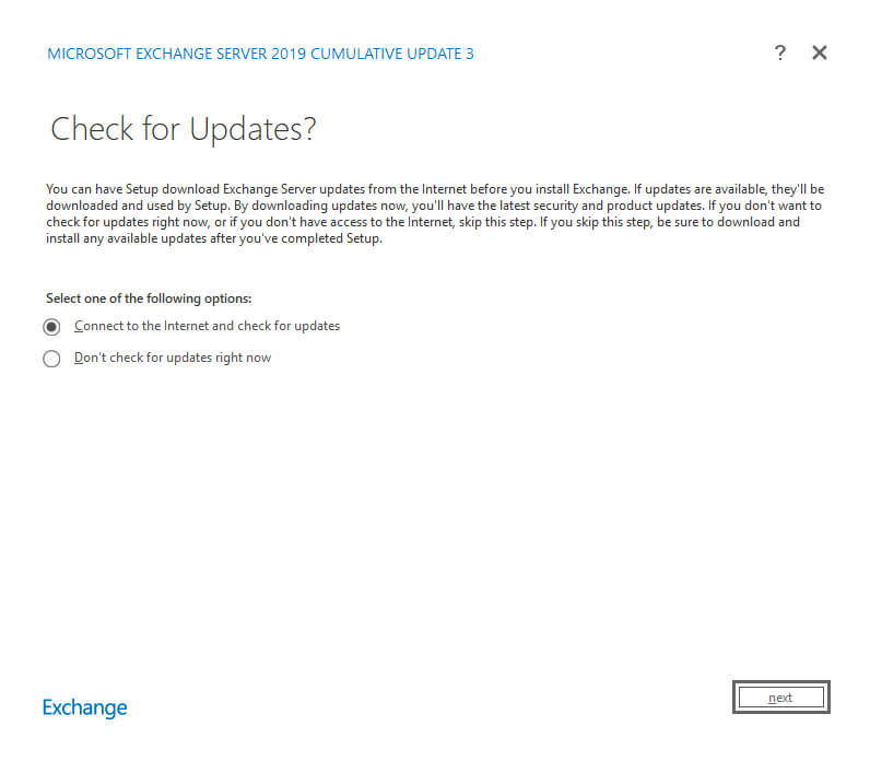 Установка Exchange Server 2019 на Windows Server 2019