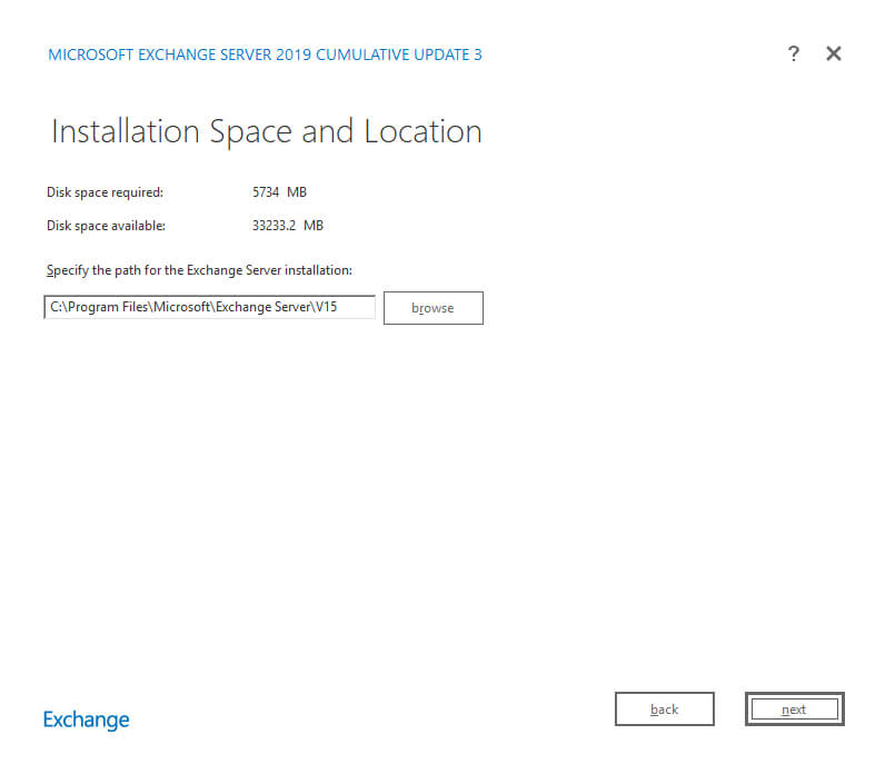 Установка Exchange Server 2019 на Windows Server 2019