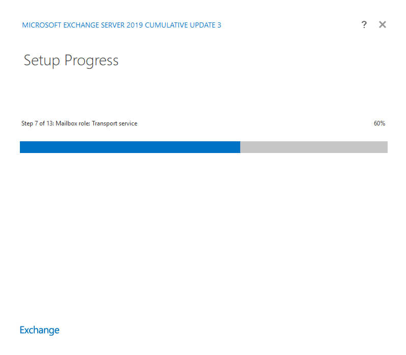 Установка Exchange Server 2019 на Windows Server 2019