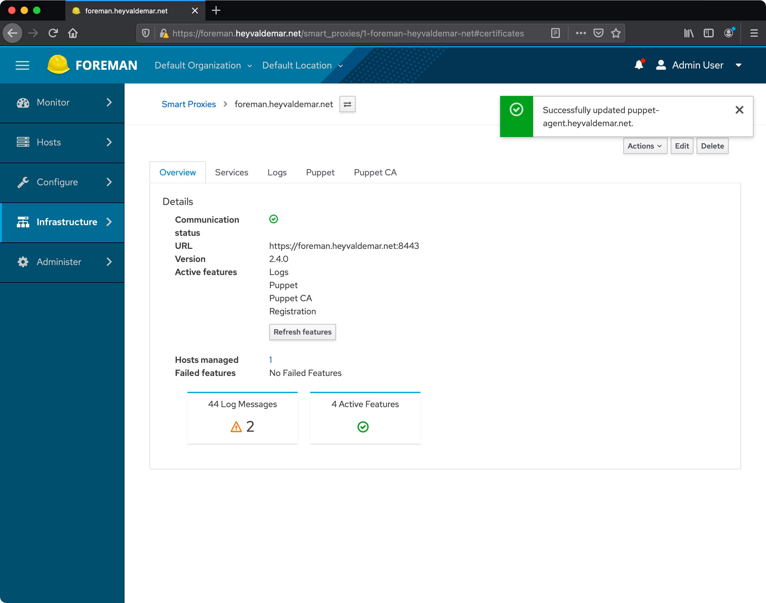 Установка Foreman на Ubuntu Server