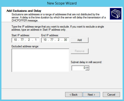 Установка и настройка DHCP Server на Windows Server 2012 R2