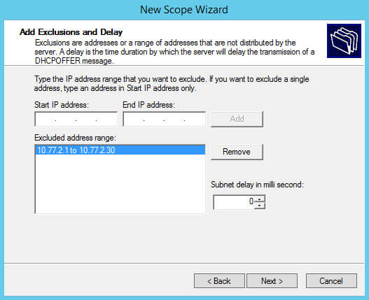 Установка и настройка DHCP Server на Windows Server 2012 R2