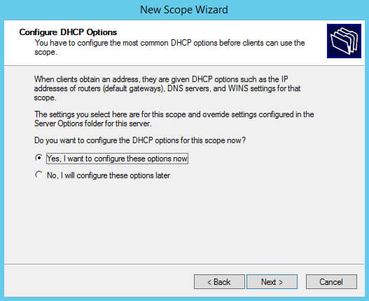 Установка и настройка DHCP Server на Windows Server 2012 R2