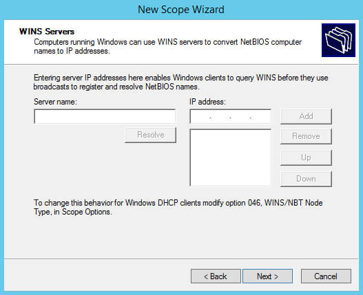 Установка и настройка DHCP Server на Windows Server 2012 R2