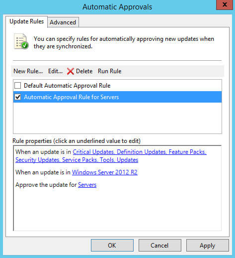 Установка и настройка Windows Server Update Services на Windows Server 2012 R2