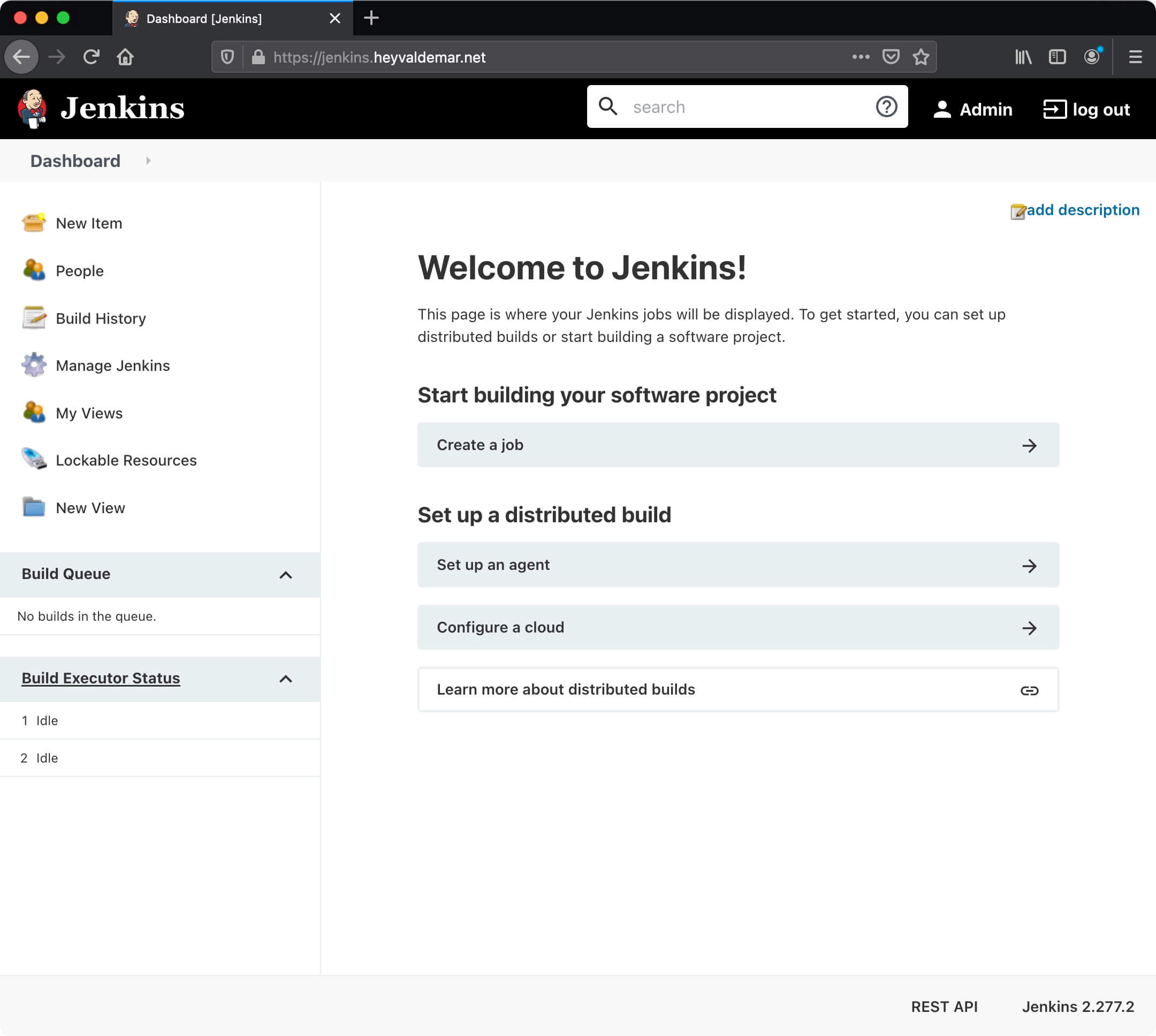 Установка Jenkins на Ubuntu Server