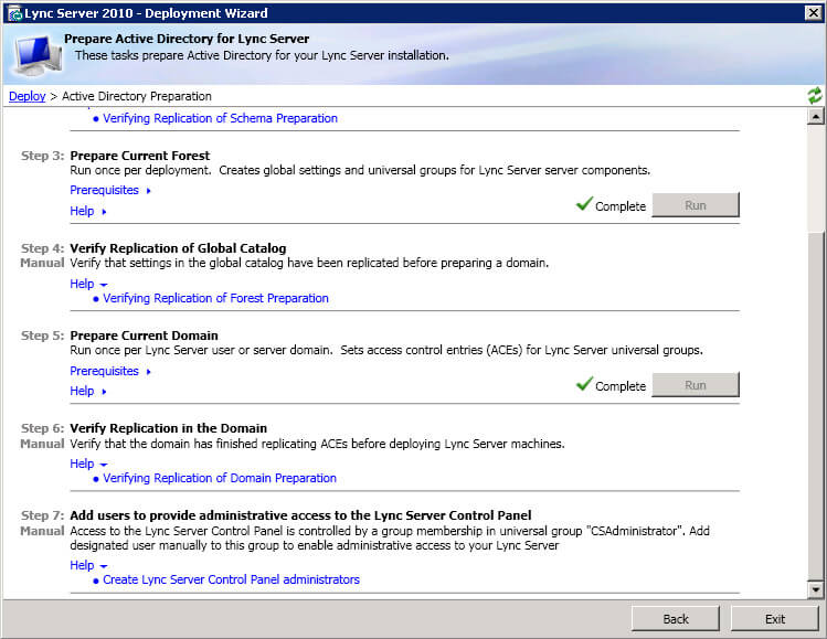 Установка Lync Server 2010