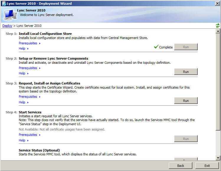 Установка Lync Server 2010