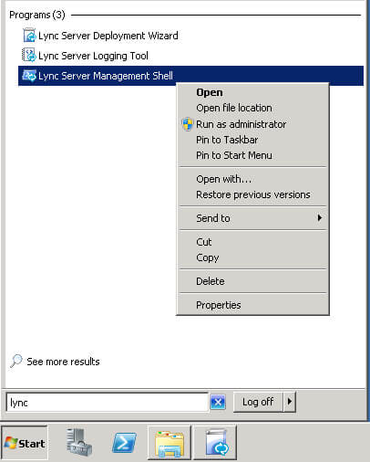 Установка Lync Server 2010