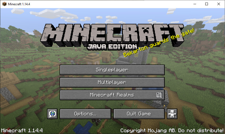 Установка Minecraft на Windows