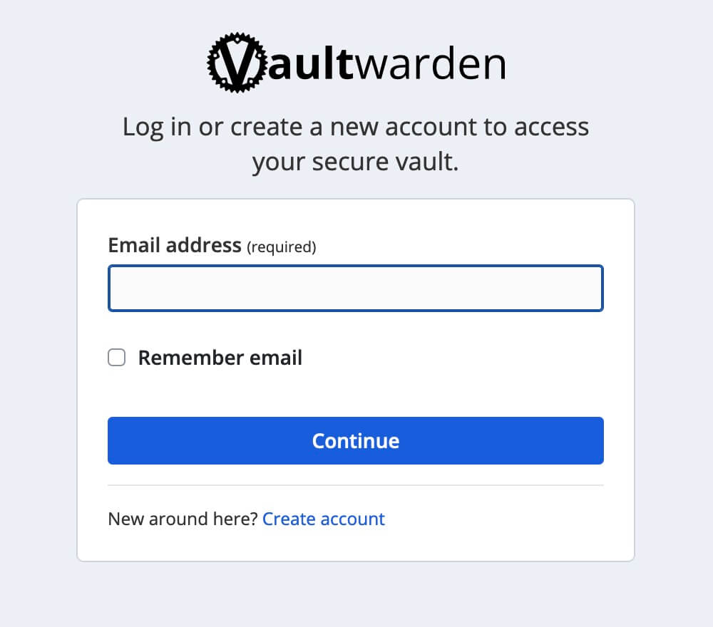 Установка Vaultwarden с использованием Docker Compose