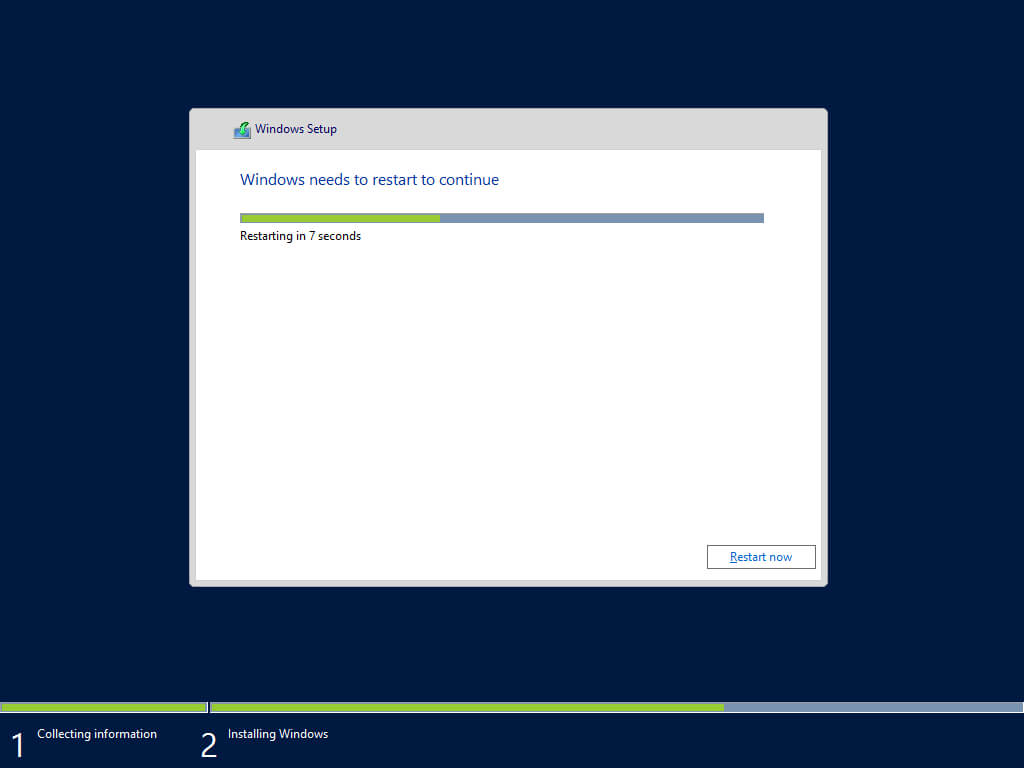 Установка Windows Server 2012 R2