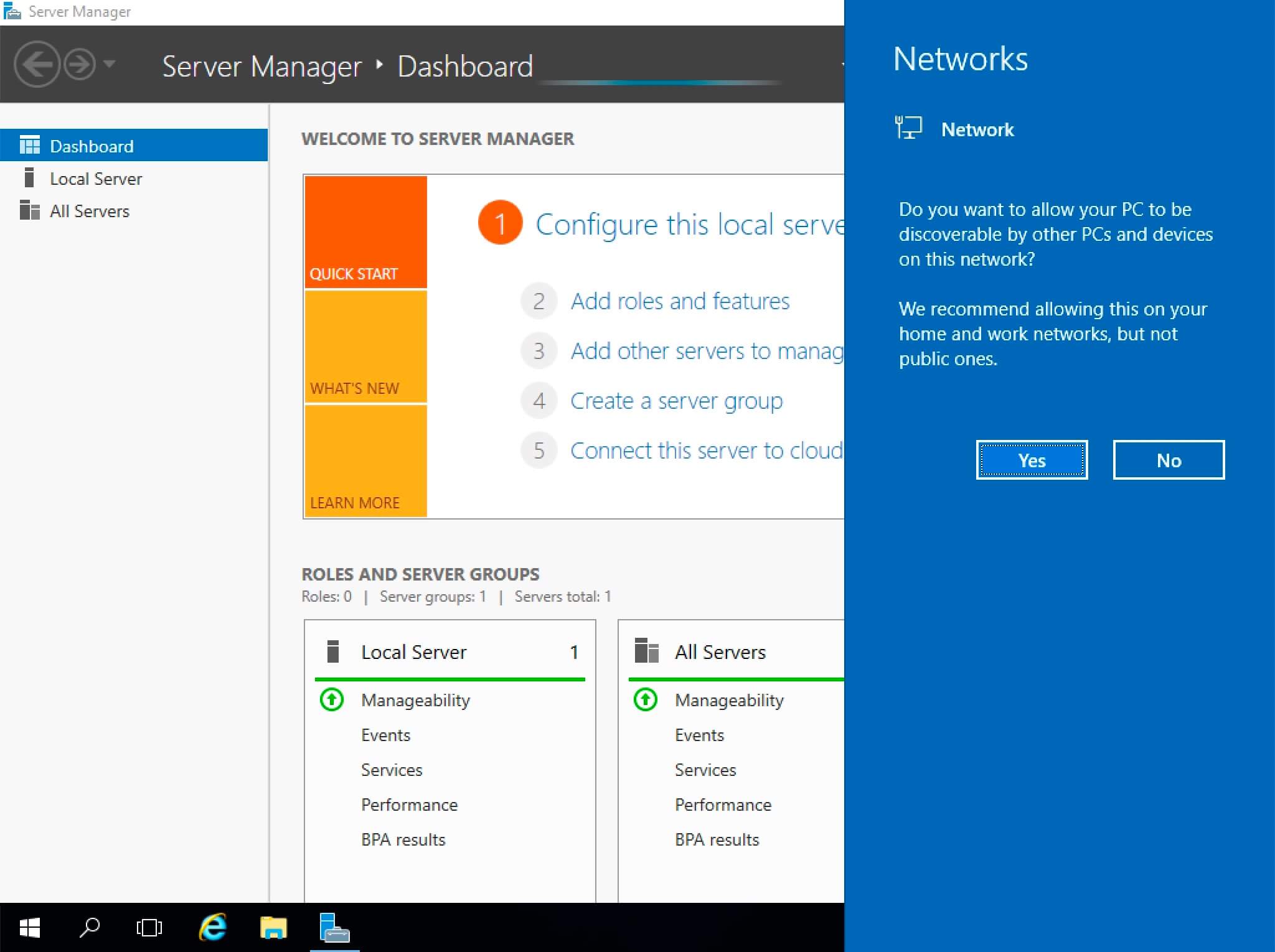 Установка Windows Server 2016