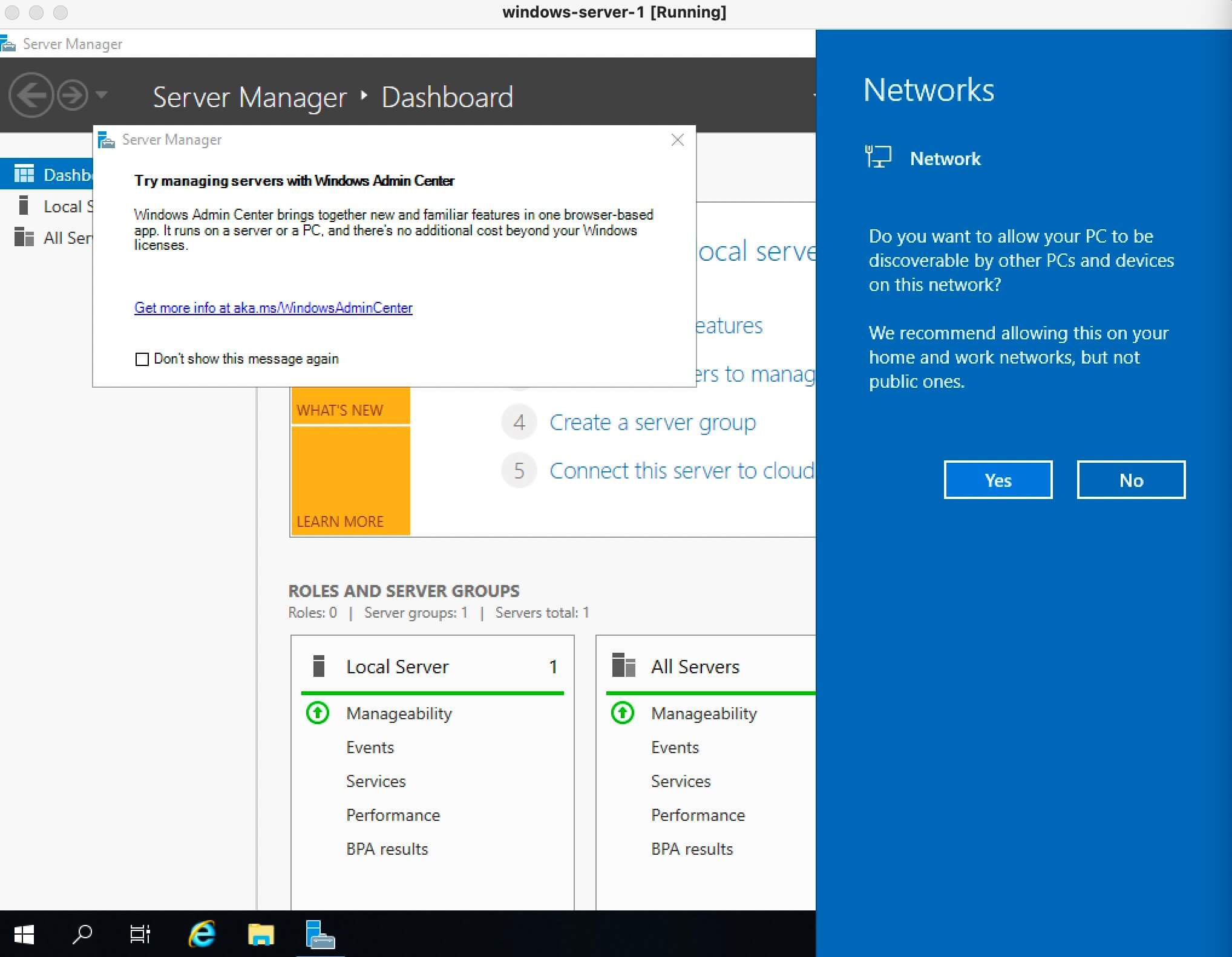 Установка Windows Server 2019