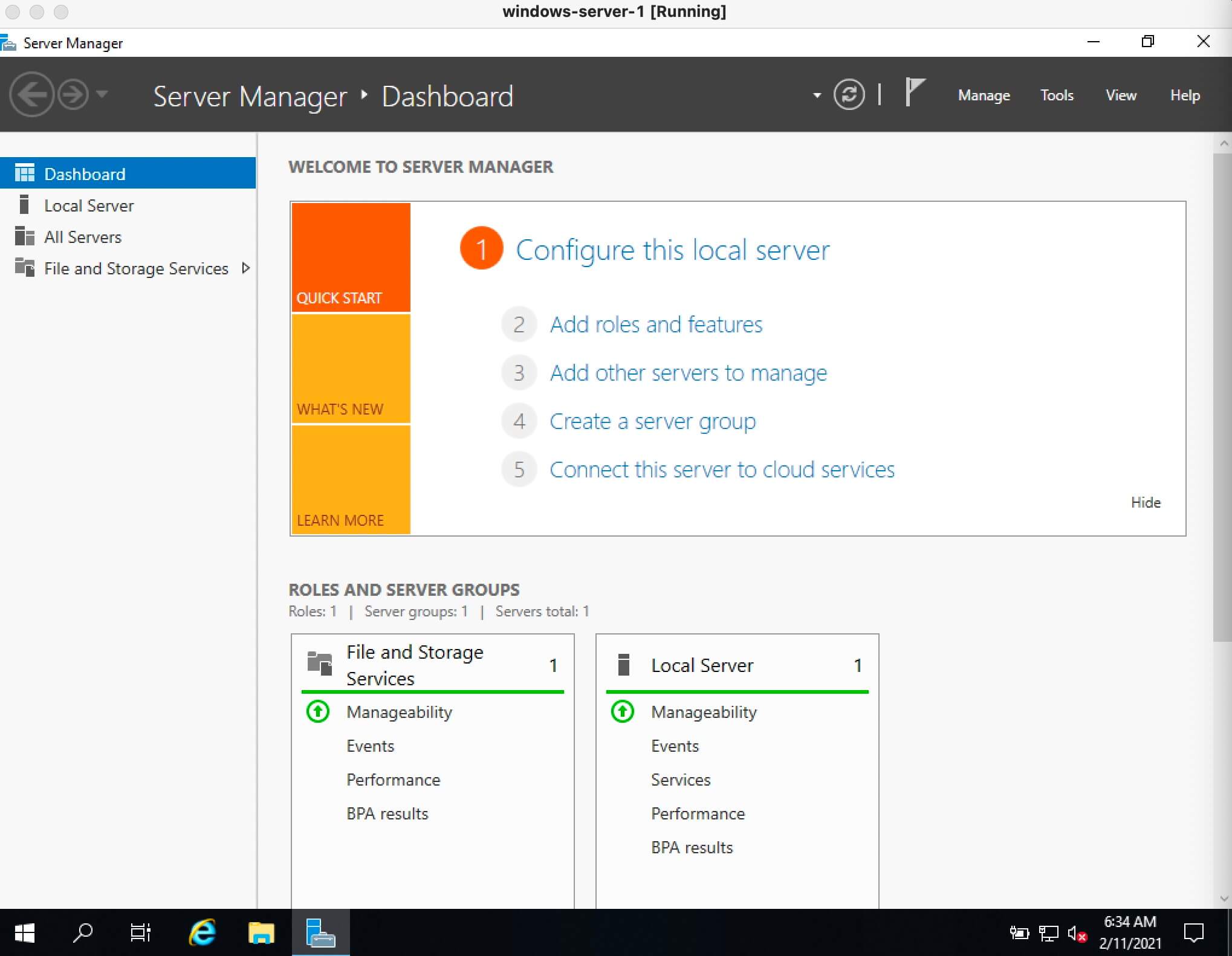 Установка Windows Server 2019