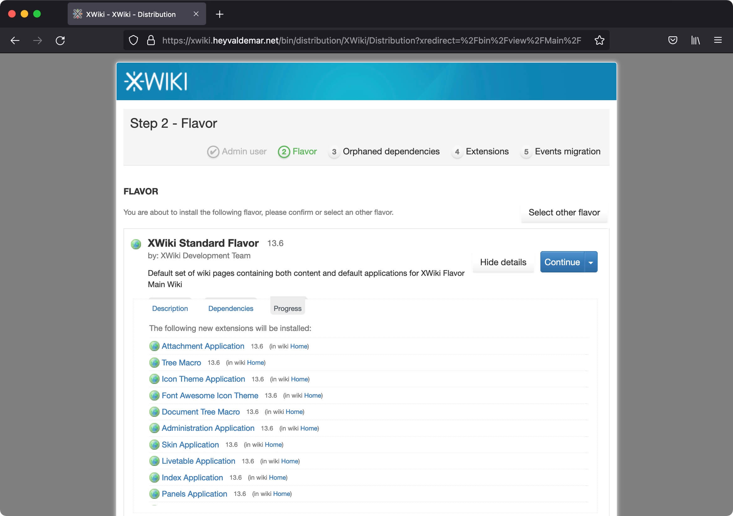 Установка XWiki с Docker Compose