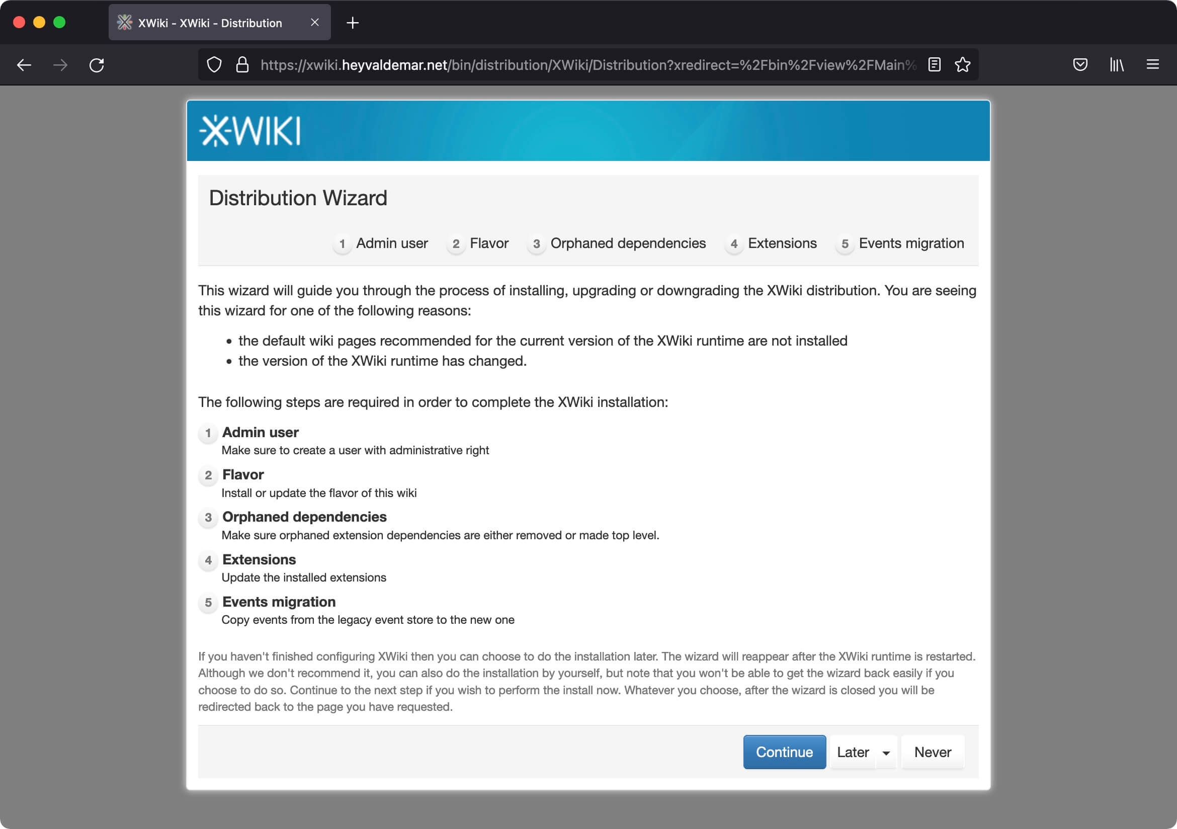 Установка XWiki с Docker Compose