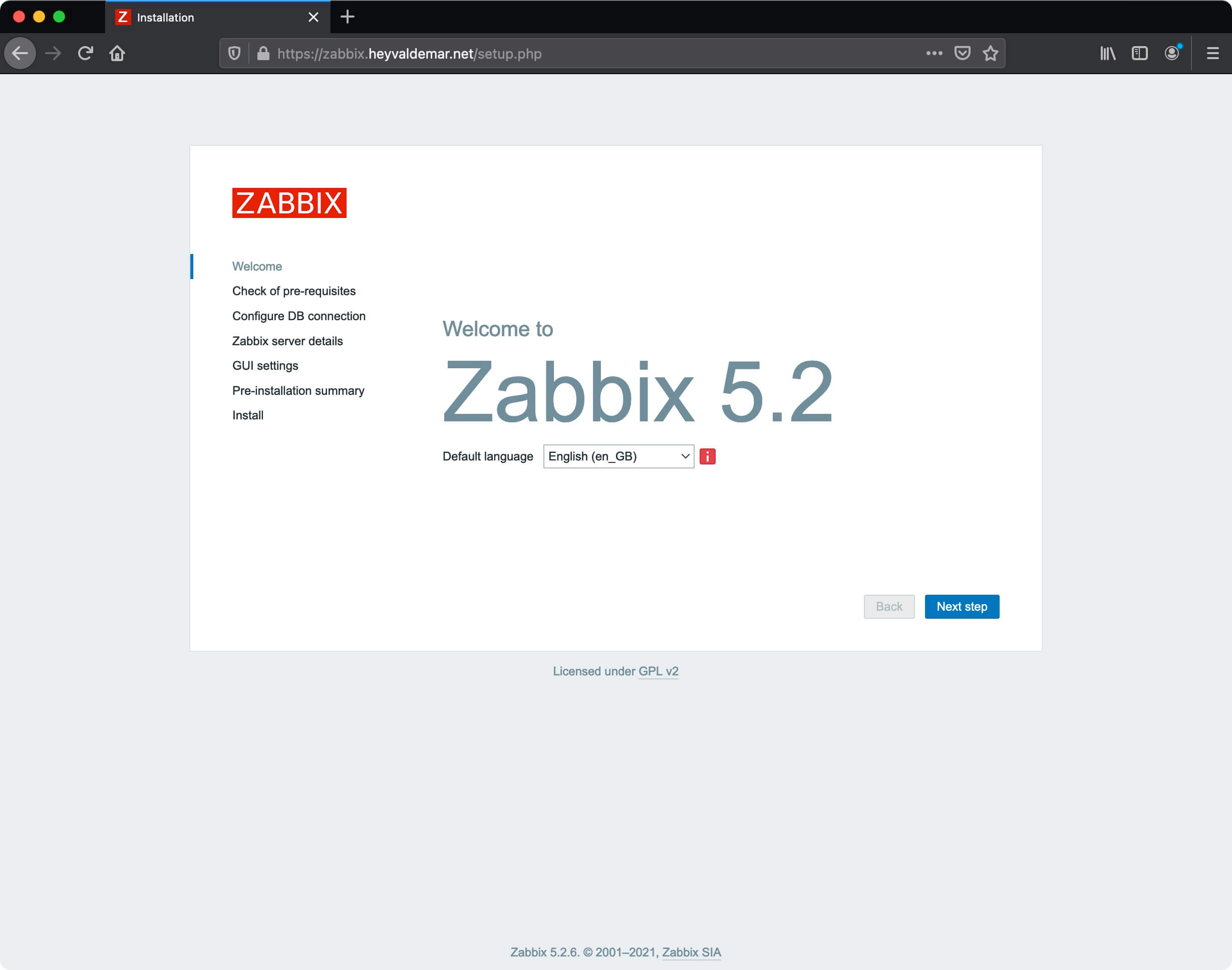 Установка Zabbix на Ubuntu Server